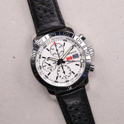 Chopard 8992 | 42mm | 2006 | Cadran blanc | Boite, Papiers & Accessoires | Acier