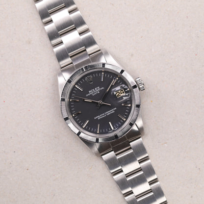 Rolex 1501 | 34 mm | 1964 | Cadran noir | Acier