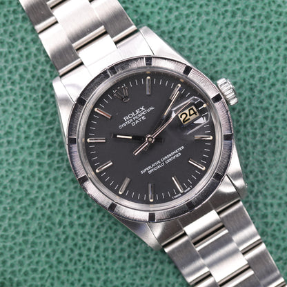 Rolex 1501 | 34 mm | 1964 | Cadran noir | Acier