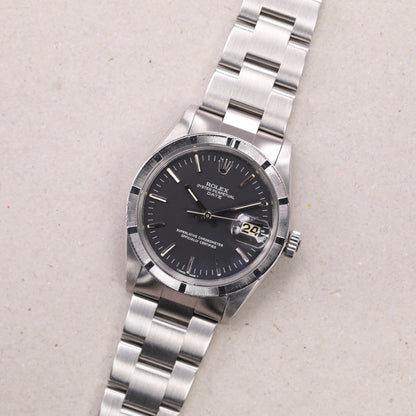 Rolex 1501 | 34 mm | 1964 | Cadran noir | Acier