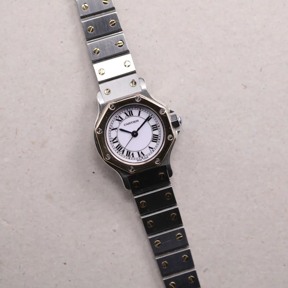 Cartier Santos Automatique Or / Acier