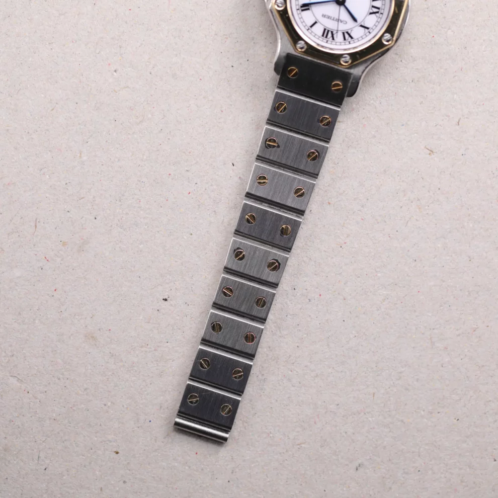 Cartier Santos Automatique Or / Acier