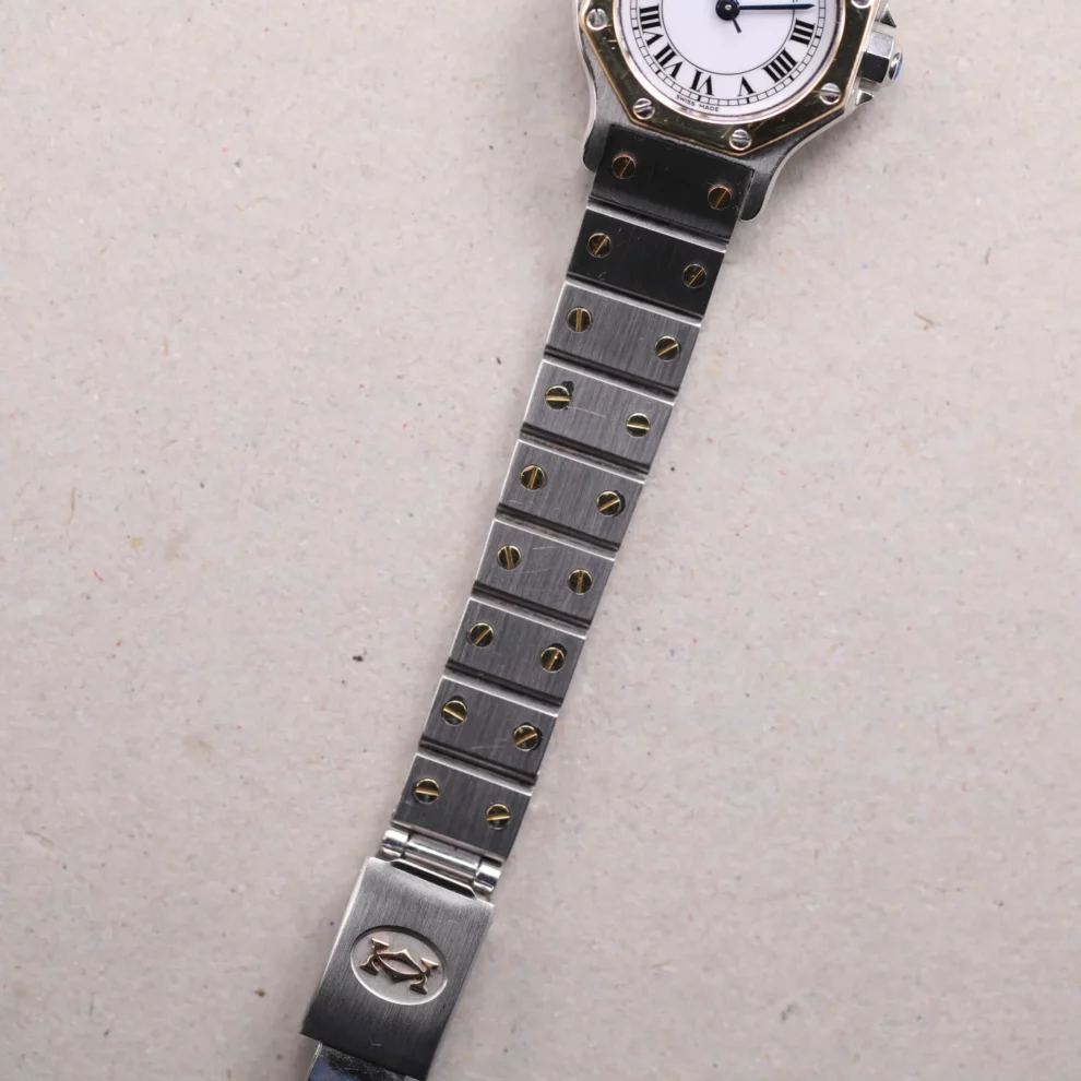 Cartier Santos Automatique Or / Acier