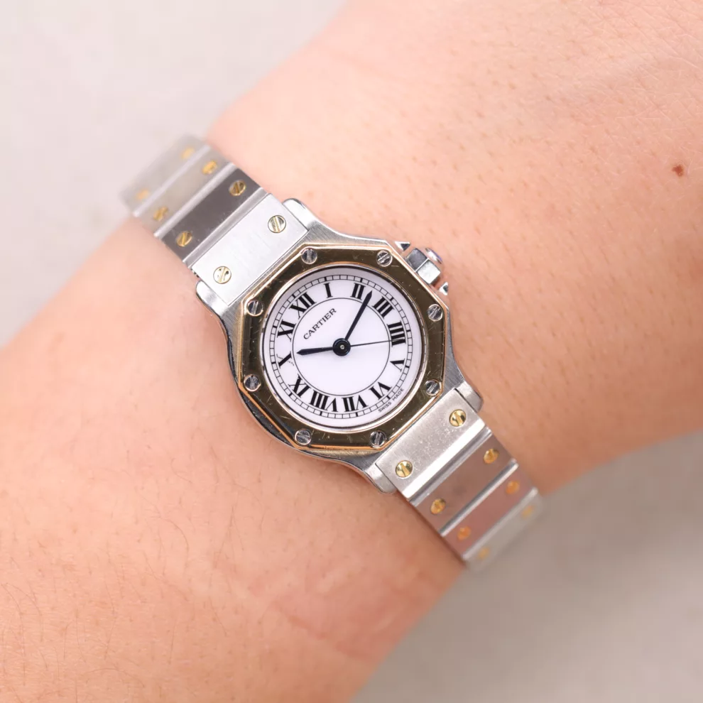 Cartier Santos Automatique Or / Acier
